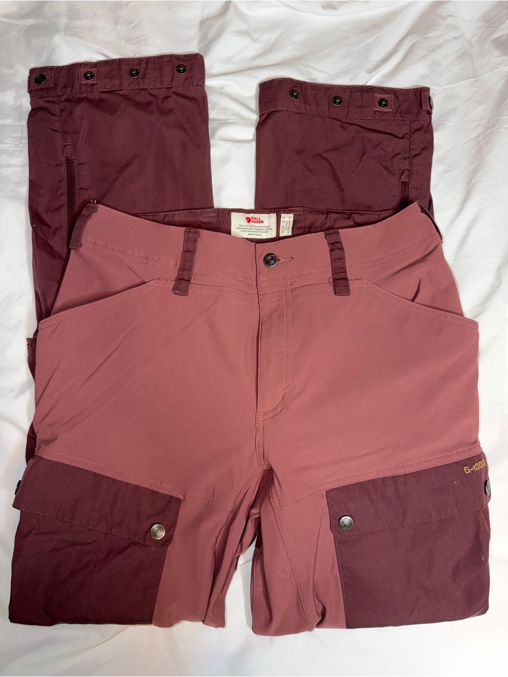 Fjallraven Women’s Keb Trouser Hiking Pants — Port/Mesa Purple